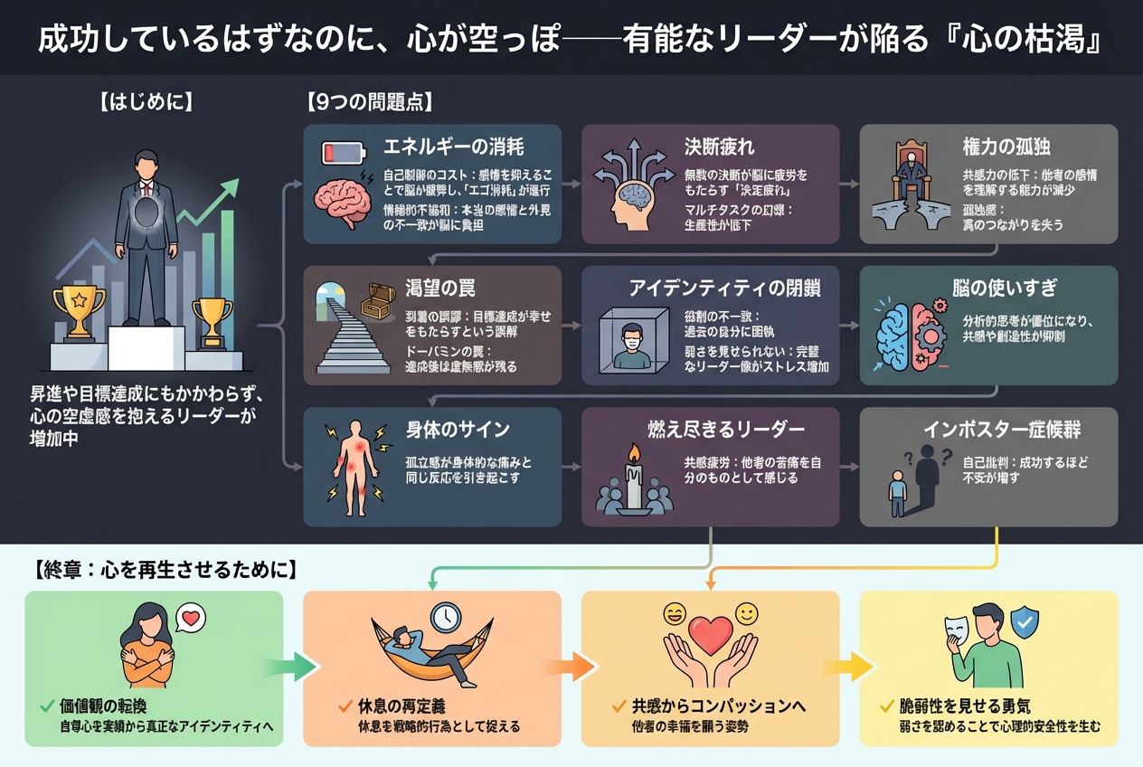リーダーの心の枯渇